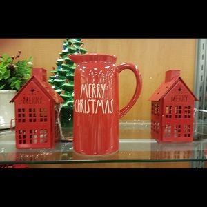 Rae Dunn merry Christmas pitcher